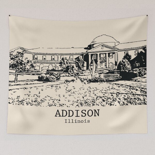 Artikelvorschau, Addison - Illinois entworfen und verkauft von Lakeric Cityscapes.