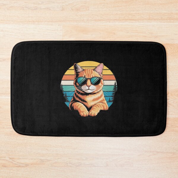Artikelvorschau, Stil Orange Tabby Katzenfreundlich mit Sonnenbrille entworfen und verkauft von joyouartArt.