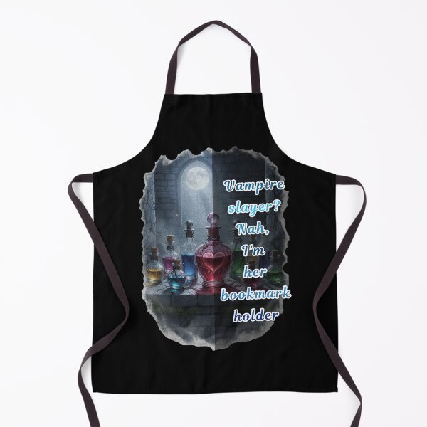 Item preview, Champion of Dark Romance Fun, Vampire Slayer Nah Bookmark Holder Potion Witch Moon Fantasy Art designed and sold by DarkRomanceMom.