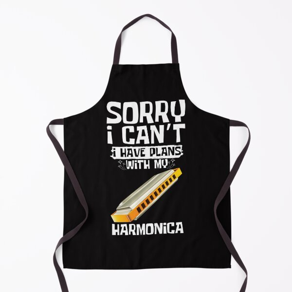 Item preview, Sorry I Can't I Have Plans With My Harmonica designed and sold by WeirdlyRare.
