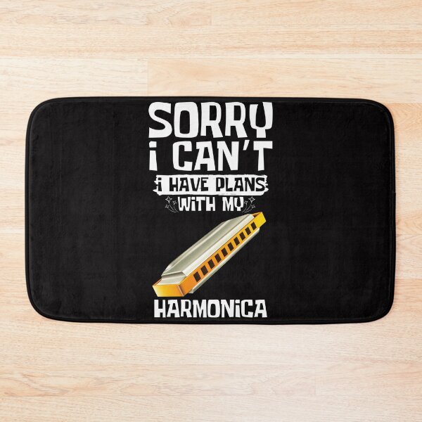 Item preview, Sorry I Can't I Have Plans With My Harmonica designed and sold by WeirdlyRare.