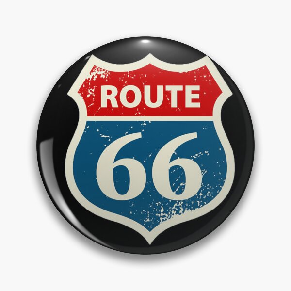 Item preview, Vintae Sign: Route 66 designed and sold by WhiteShirtGuy.