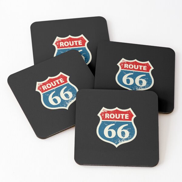 Item preview, Vintae Sign: Route 66 designed and sold by WhiteShirtGuy.