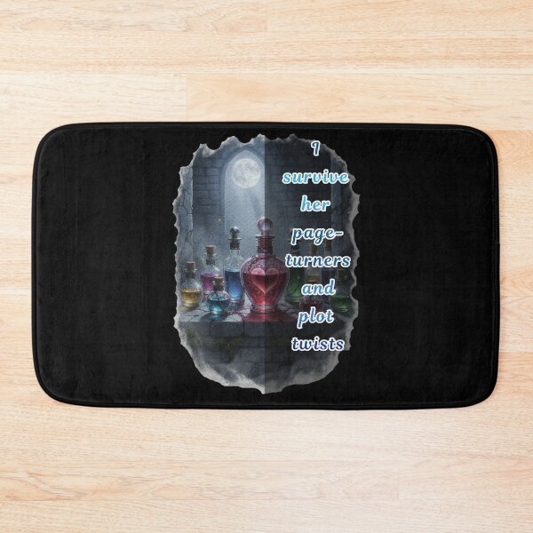Item preview, Champion of Dark Romance Fun, Survive Page Turners Plot Twists Potion Witch Moon Fantasy Art designed and sold by DarkRomanceMom.