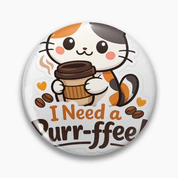 Item preview, I Need a Purr Coffee! – Cute Cat Coffee designed and sold by Mavriboy.
