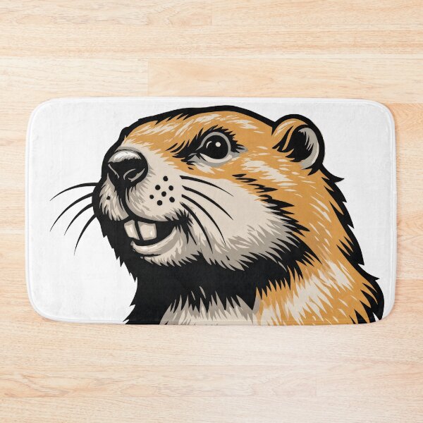 Item preview, Beaver Bold – Woodland Whimsy in Graphic Style designed and sold by ForeverPrintsOK.