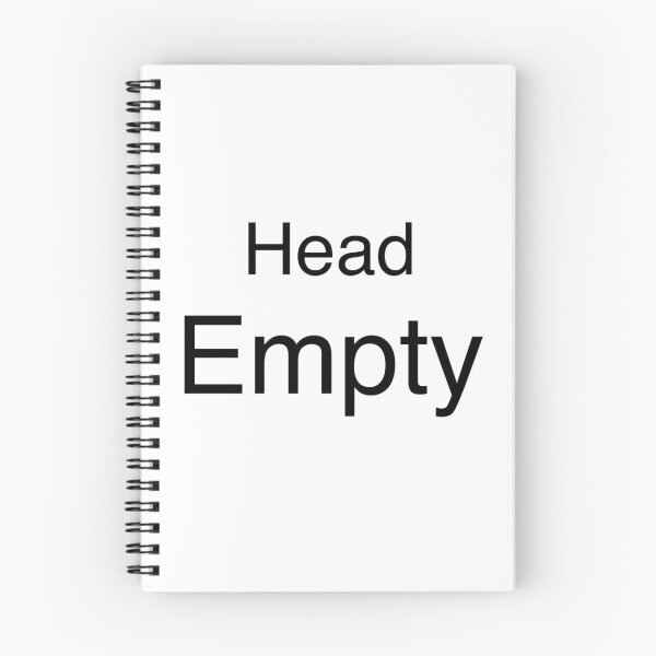 Item preview, Head Empty – Relatable Brain Fog Humor designed and sold by PigeonOfGlory.