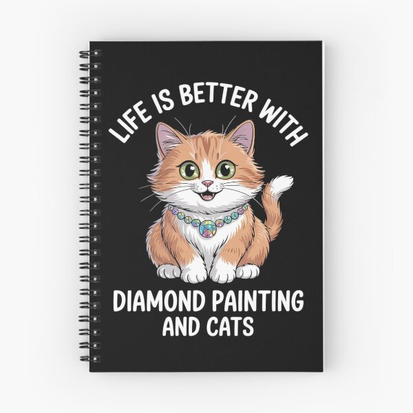 Item preview, Womens Life Is Better With Diamond Painting And Cats Crystal designed and sold by DigitaldeligArt.