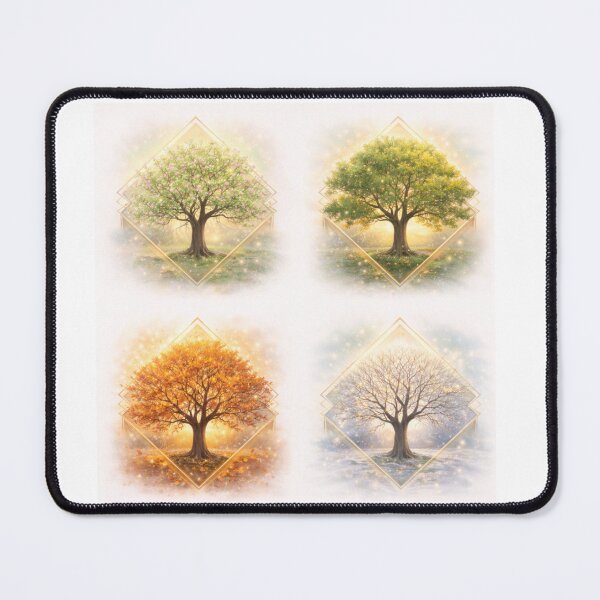 Item preview, Four Seasons Guardian Tree designed and sold by GeoWild Designs.