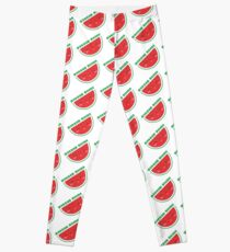 Fruity vegan kawaii fruitarian watermelon Leggings