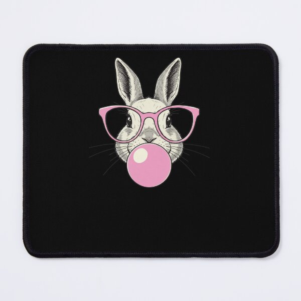 Item preview, Smarty Bunny Bubblegum Pop Easter Animal Lover designed and sold by salmzouriart.
