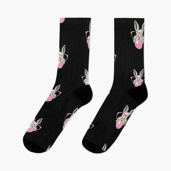 Item preview, Smarty Bunny Bubblegum Pop Easter Animal Lover designed and sold by salmzouriart.