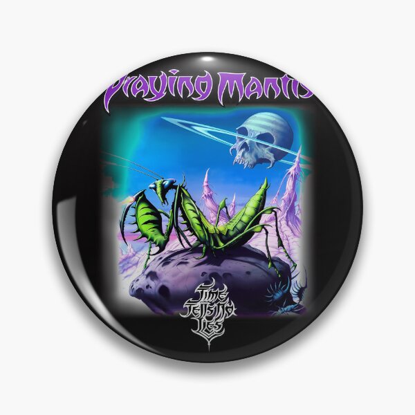 Item preview, Praying Mantis - Time Tells No Lies Classic Old School Uk Nwobhm Heavy Metal Gift Halloween Day Tha designed and sold by PetesFashion.