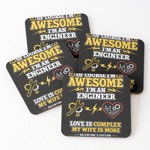 Item preview, Love Is Complex Engineer Valentine Design designed and sold by bebeshoppl.