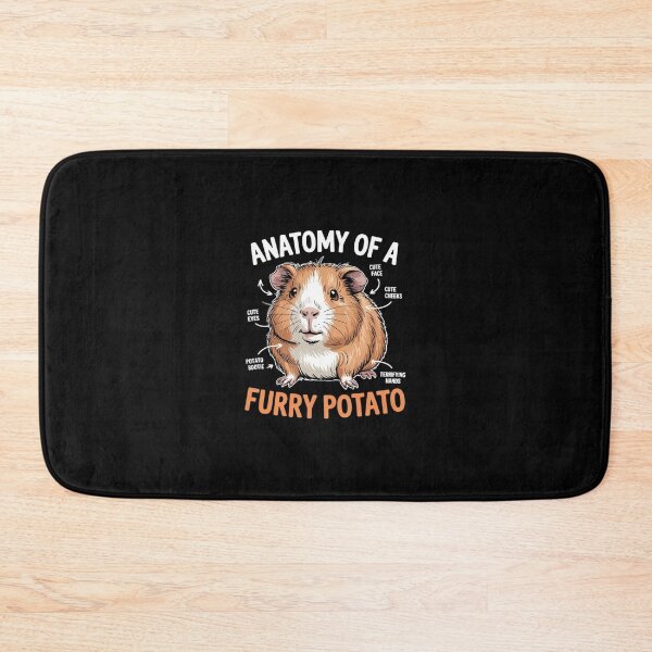 Item preview, Anatomy Of A Furry Potato  Guinea Pig Lover designed and sold by SyntaxClaw.