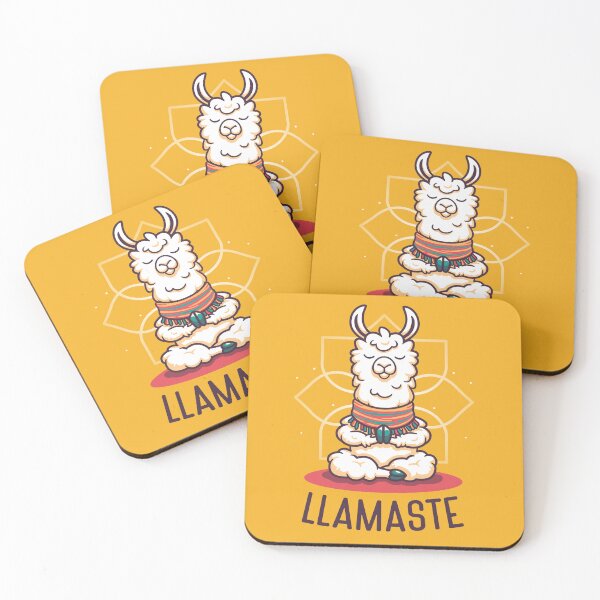 Item preview, Mindful Llama – Funny Meditation designed and sold by Snouleaf.