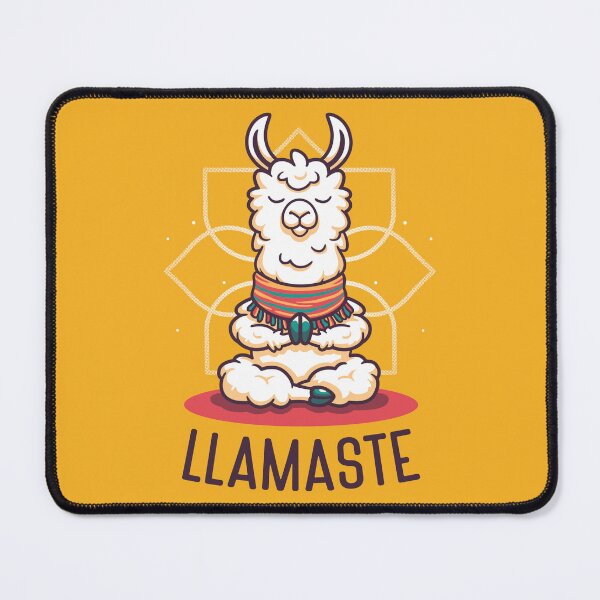 Item preview, Mindful Llama – Funny Meditation designed and sold by Snouleaf.