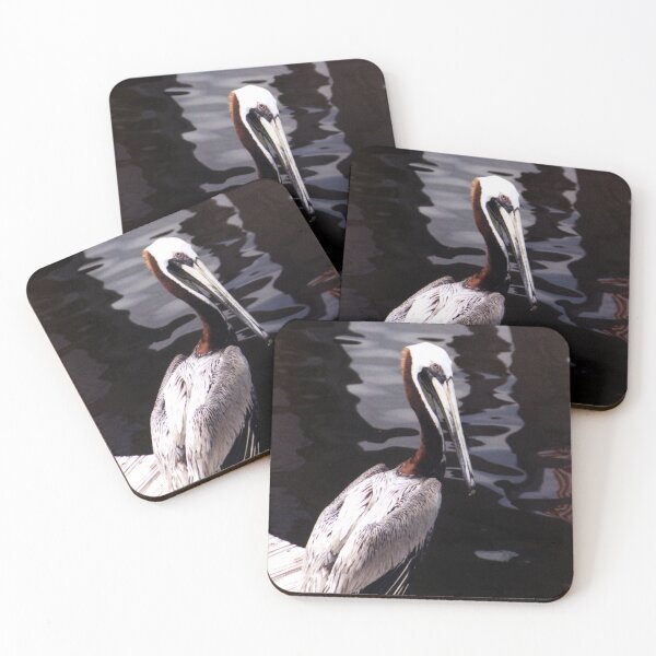 Item preview, White Backed Pelican  designed and sold by Wayne King.
