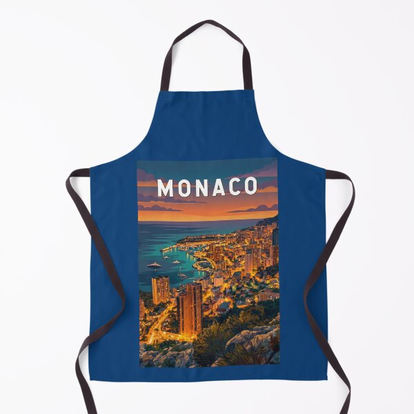 Item preview, Monaco Illustration Travel Art Vintage designed and sold by KrisSidDesigns.