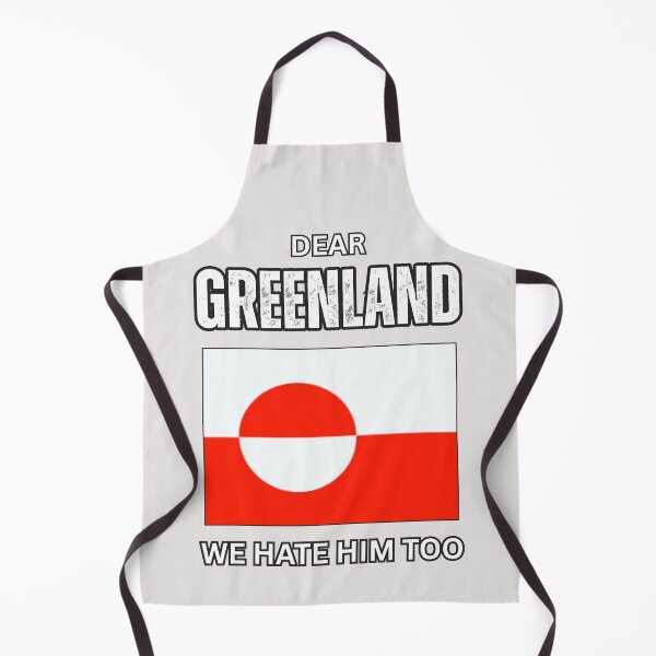 Item preview, Dear Greenland We Hate Him Too Greenland Not For Sale Danish Humor designed and sold by erozzz.
