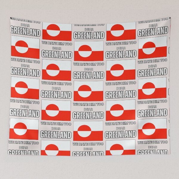 Item preview, Dear Greenland We Hate Him Too Greenland Not For Sale Danish Humor designed and sold by erozzz.