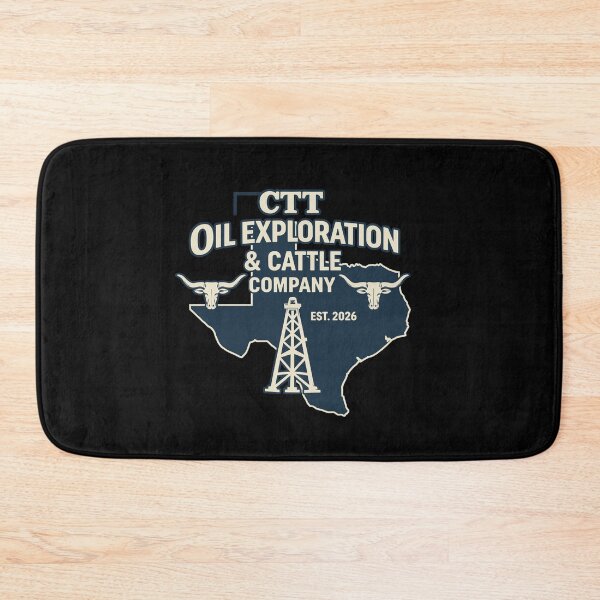 Item preview, CTT Oil Exploration & Cattle Company Texas  designed and sold by  MOHAMED.