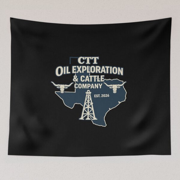 Item preview, CTT Oil Exploration & Cattle Company Texas  designed and sold by  MOHAMED.