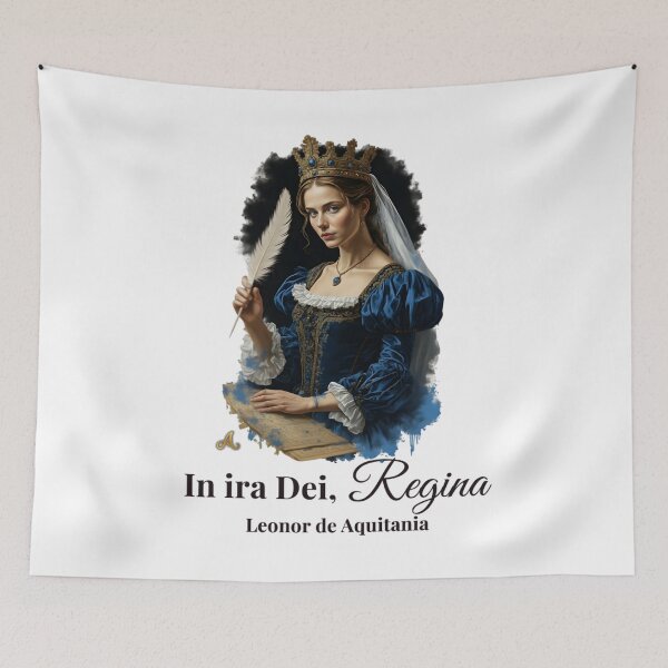 Item preview,  Eleanor of Aquitaine: "In Ira Dei" | Eleanor of Aquitaine & Dark Academia Art designed and sold by imprAsiones.