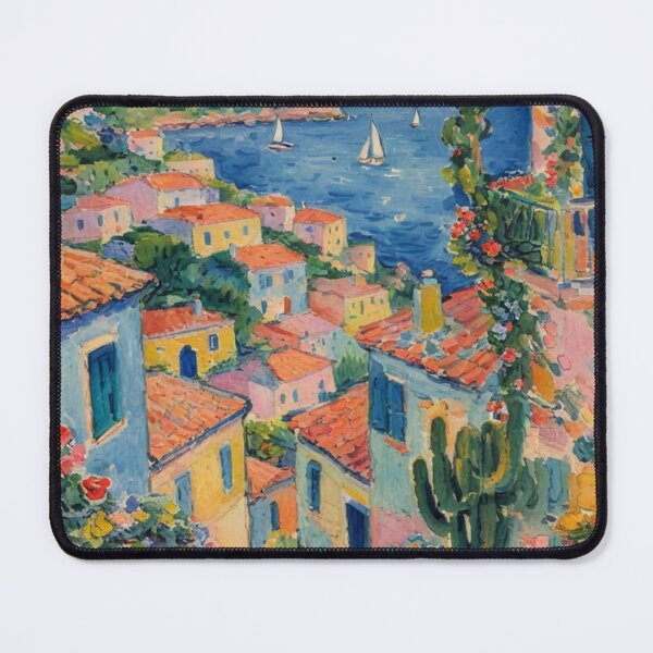 Item preview, Seaside town in the Mediterranean designed and sold by sid1802.