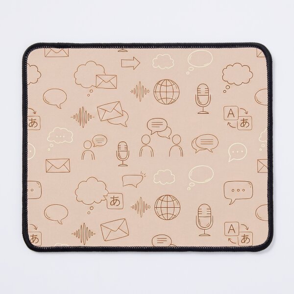 Item preview, Light / pastel background communication pattern designed and sold by satyamgawali.