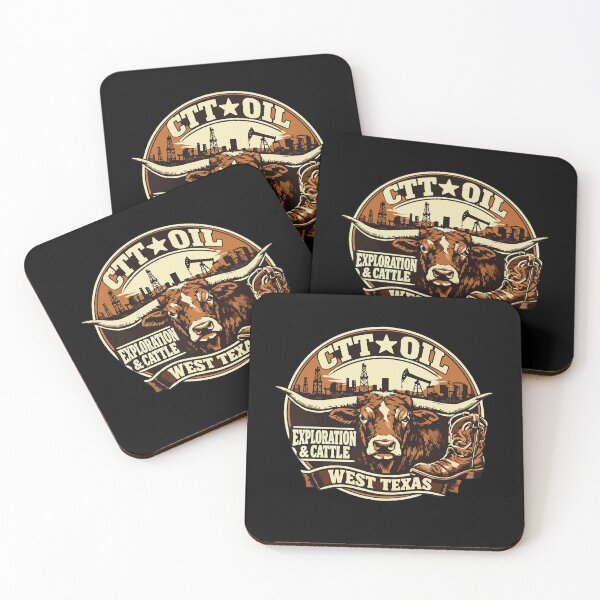 Item preview, CTT Oil Exploration & Cattle Company Texas  designed and sold by  MOHAMED.