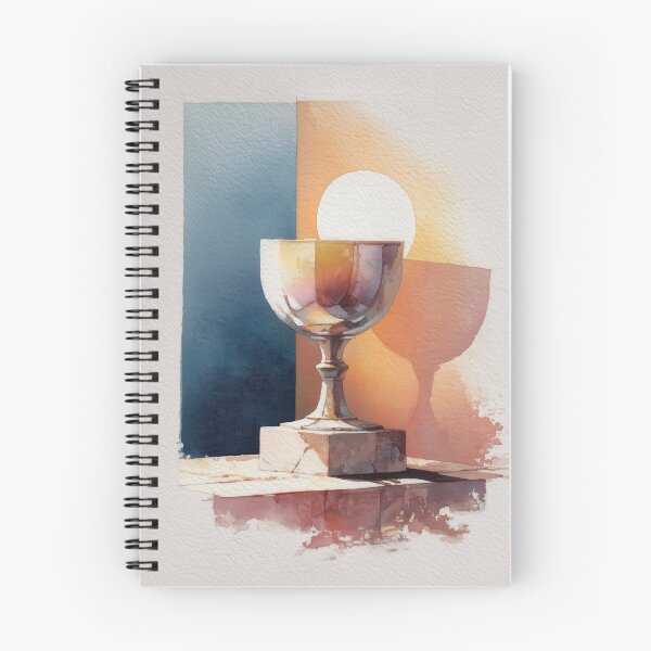 Item preview, First Communion Chalice and Host – Eucharist Watercolor Print, Catholic Sacrament Art designed and sold by FaithArtCrea.
