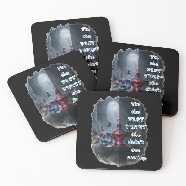 Item preview, Champion of Dark Romance Fun, Plot Twist She Didn't See Coming Potion Witch Moon, Fantasy Art designed and sold by DarkRomanceMom.