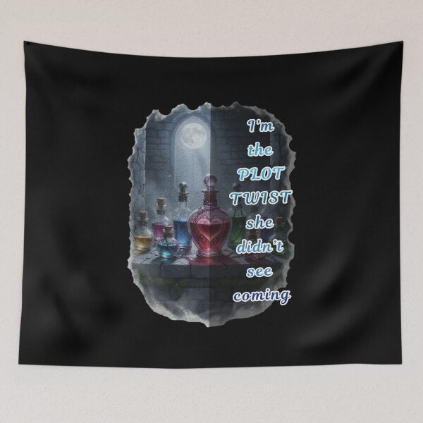 Item preview, Champion of Dark Romance Fun, Plot Twist She Didn't See Coming Potion Witch Moon, Fantasy Art designed and sold by DarkRomanceMom.