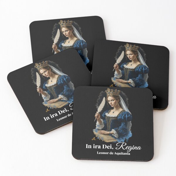 Item preview, Eleanor of Aquitaine: "In Ira Dei" - Dark | Eleanor of Aquitaine & Dark Academia Art designed and sold by imprAsiones.