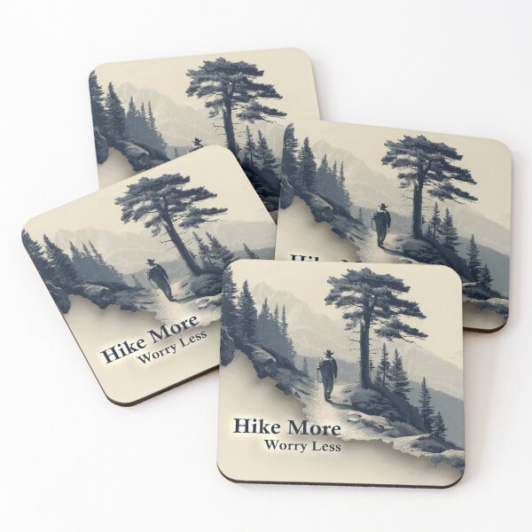 Item preview, Hike More. Worry Less. designed and sold by R4WDRIV3.