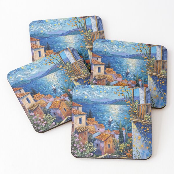 Item preview, Mediterranean seaside town designed and sold by sid1802.