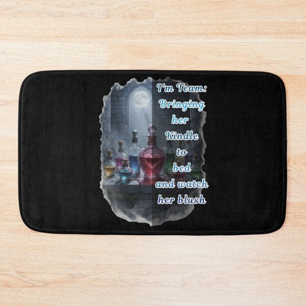 Item preview, Champion of Dark Romance Fun, Team Kindle Bed Watch Blush Potion Witch Moon, Fantasy Art designed and sold by DarkRomanceMom.
