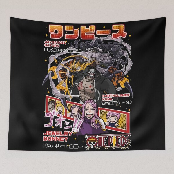 Item preview, Bartholomew Kuma & Jewelry Bonney designed and sold by ANIME HEAT.