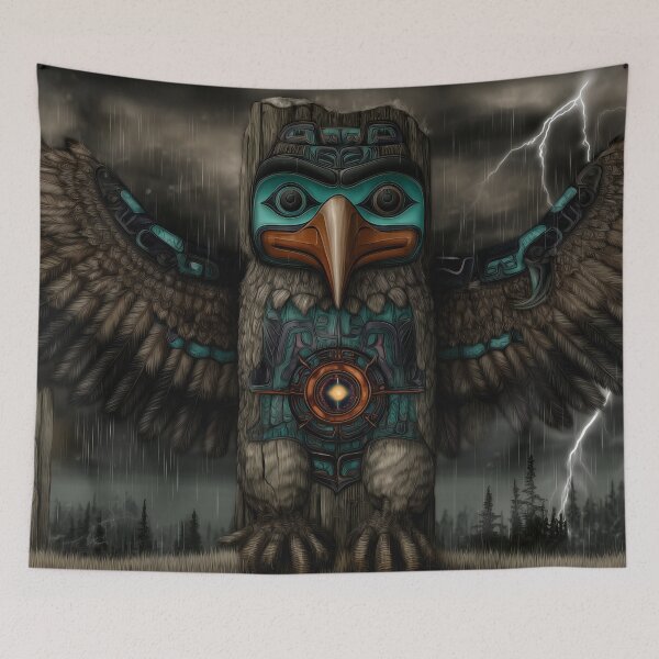 Item preview, Thunderbird Totem designed and sold by PaigeCompositor.