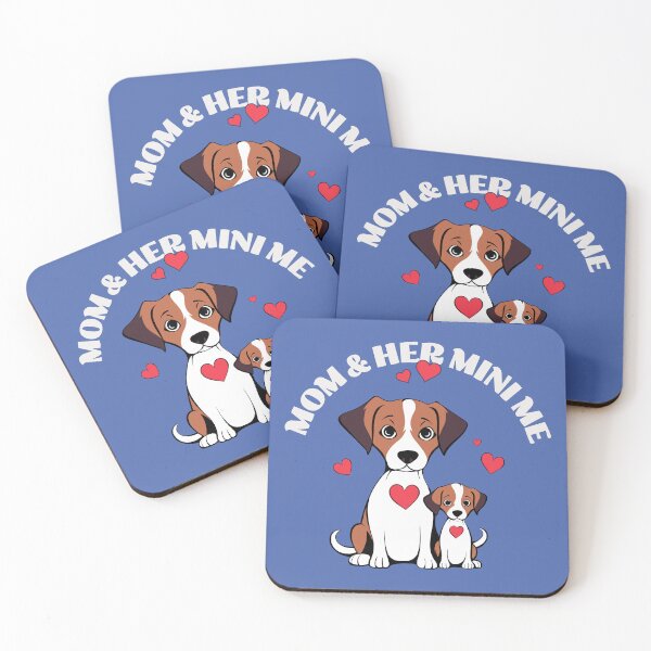 Item preview, Mom and Her Mini Me Funny Dog designed and sold by Sachie's Studio.