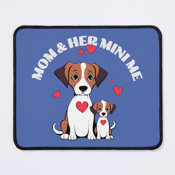 Item preview, Mom and Her Mini Me Funny Dog designed and sold by Sachie's Studio.