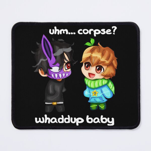 Item preview, Corpse Husband And Sykkuno Chibi designed and sold by befoula.