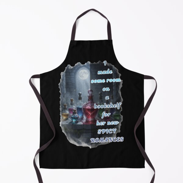 Item preview, Champion of Dark Romance Fun, Made Room Bookshelf New Spicy Romances Potion Witch, Fantasy Art designed and sold by DarkRomanceMom.