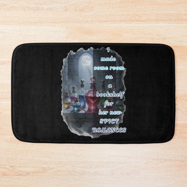 Item preview, Champion of Dark Romance Fun, Made Room Bookshelf New Spicy Romances Potion Witch, Fantasy Art designed and sold by DarkRomanceMom.