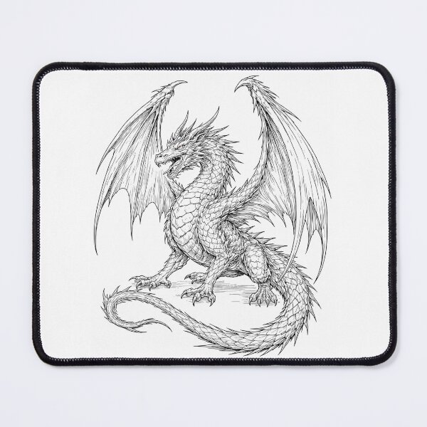 Item preview, Line Art Dragon designed and sold by Rodriguera365.