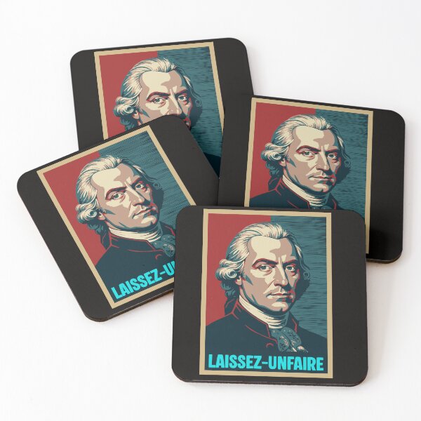 Item preview, Leissez Unfaire – Philosophical Satirical T-Shirt Design designed and sold by Digi.Sophy.