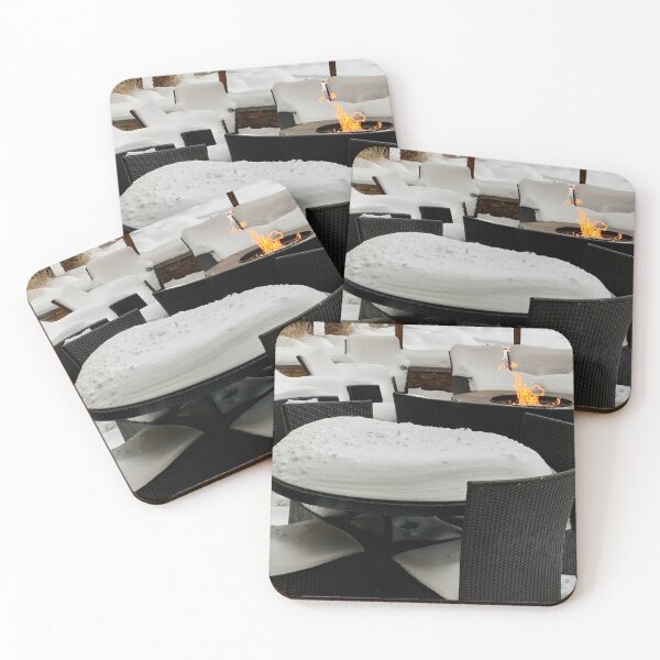 Item preview, Outdoor Patio Covered in Snow designed and sold by richardbryce.