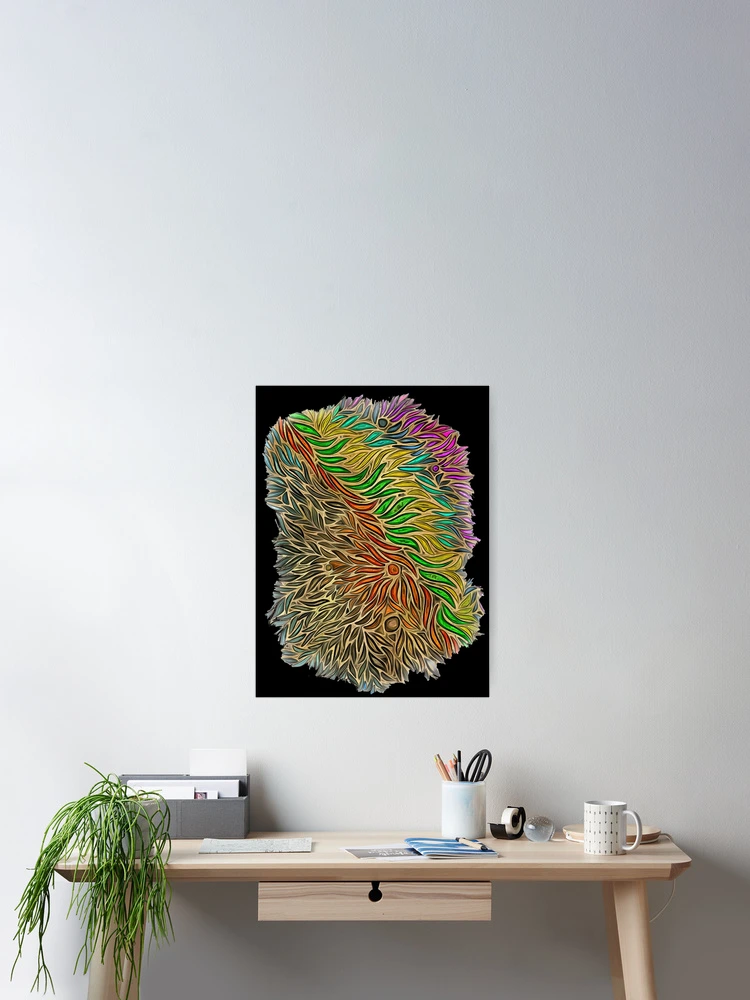 Thumbnail 2 of 3, Poster, Colorful Abstract Pattern designed and sold by Anas Arts.