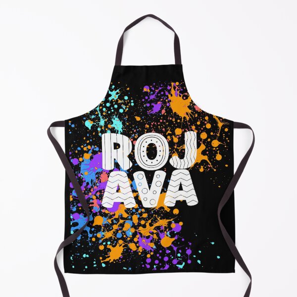 Item preview, Rojava Vibes Paint Splatter Design. Kurdish Statement Streetwear designed and sold by lang-popart.